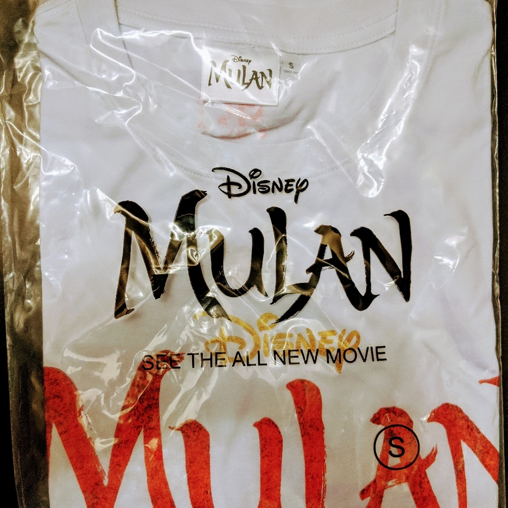 disney movie mulan tee shirt t-shirt tshirt small